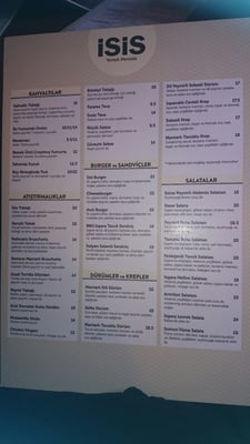 Menu photo 4 Isıs Istanbul, 34