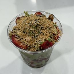 Dubai chocolate açai bowl Dubai chocolate açai bowl