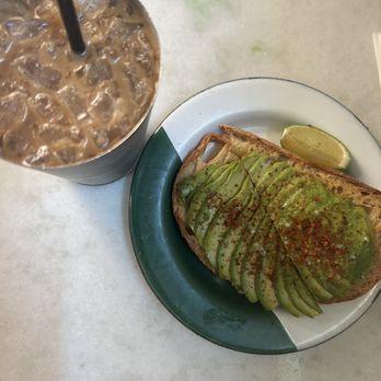 Babas on Cannon - Avocado Toast Mocha with peanut milk - Cafes Near Me - Charleston, South Carolina Babas on Cannon - Avocado Toast Mocha with peanut milk - Cafes Near Me - Charleston, South Carolina