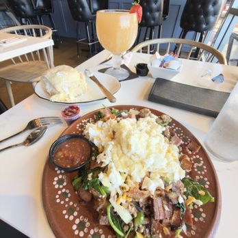 Two Trees Restaurant & Taps - Scrambler with egg whites , large mimosas - Breakfast & Brunch Near Me - Ventura, California