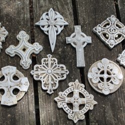 McHarp: Crosses with Meaning - Selection of our small crosses, all measure about 5 inches.