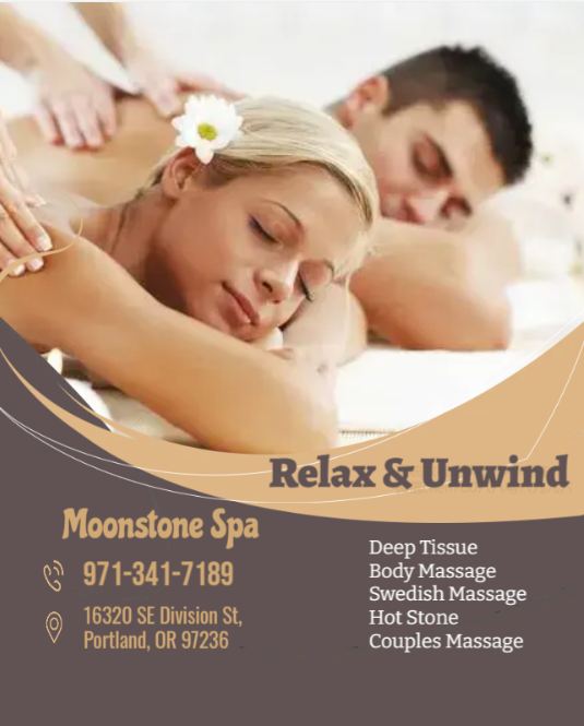 MOONSTONE SPA Updated October 2024 16320 SE Division St, Portland