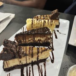 Pizza Town - Cheesecake Choc Brownie Crust Choc Truffle Trio