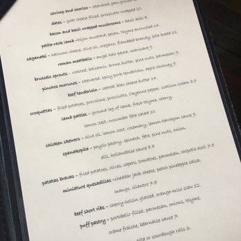 Santiago's Bodega - Dinner menu - Tapas Bars Near Me - Key West, Florida