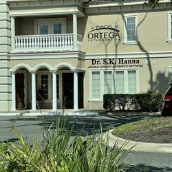 Ortega Orthodontics - View from the parking lot
