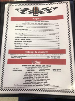 Menu photo 8 Hotrodders Cafe Chesapeake, VA