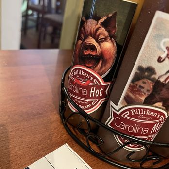 Billiken's Smokehouse - Carolina sauces and 2 of 4 sauces offered - Smokehouse Near Me - Fredericksburg, Virginia Billiken's Smokehouse - Carolina sauces and 2 of 4 sauces offered - Smokehouse Near Me - Fredericksburg, Virginia