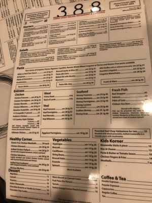 Menu photo 7 388 Italian Restaurant Roslyn Heights, NY Menu photo 7 388 Italian Restaurant Roslyn Heights, NY
