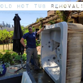 Strong Hands Junk Removal - Hot Tub Removal. - Dumpster Rental Near Me - San jose, California Strong Hands Junk Removal - Hot Tub Removal. - Dumpster Rental Near Me - San jose, California