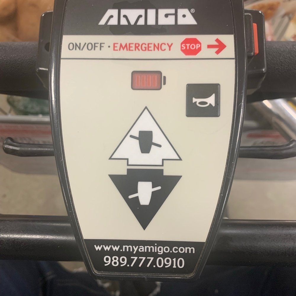 Fred Meyer - My cart console with no battery level reading - Grocery Near Me - Kent, Washington Fred Meyer - My cart console with no battery level reading - Grocery Near Me - Kent, Washington