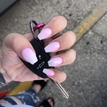 Executive Nails & Spa - Louetta Spring - Dip powder set natural nail - Nail Salons Near Me - Spring, Texas