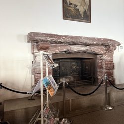 Eagle's Nest Historical Tours - Original fireplace