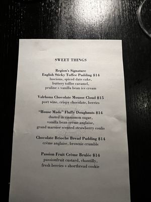 Menu photo 3 Region Kitchen and Bar Barrington, IL Menu photo 3 Region Kitchen and Bar Barrington, IL