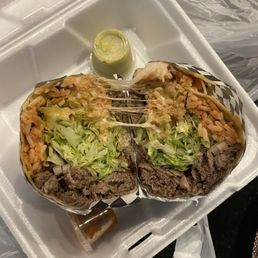 steak burrito (Burritos) steak burrito (Burritos)