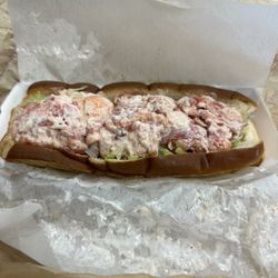 D'Angelo Grilled Sandwiches - Medium lobster roll.