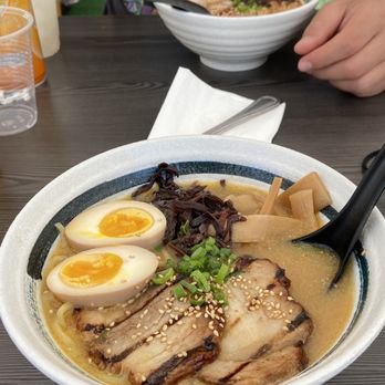 Kiseki - Miso Ramen (near) and Spicy Miso Ramen (far) - Izakaya Near Me - Livermore, California