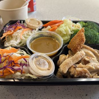 Secret Sauce - I got the grilled chicken, veggies and double salad (stupid diet)... - Japanese Curry Near Me - Upland, California Secret Sauce - I got the grilled chicken, veggies and double salad (stupid diet)... - Japanese Curry Near Me - Upland, California