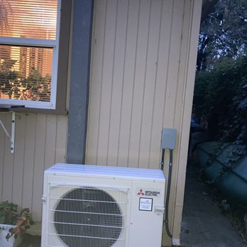 HVAC Essentials - Outside unit, outside my bedroom, completely silent, fan whispers like a breeze. - Heating & Air Conditioning/HVAC Near Me