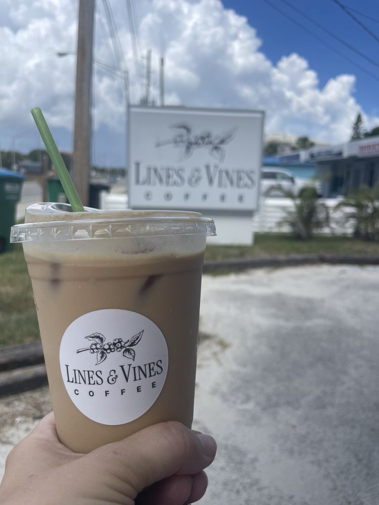 Lines and Vines Coffee Logo