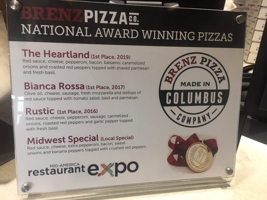 Menu photo 5 Brenz Pizza Co. Columbus Columbus, OH