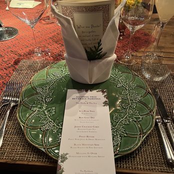 The Herbfarm - Modern European Near Me - Woodinville, Washington
