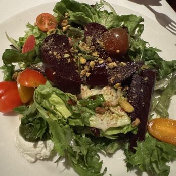 The Capital Grille - Roasted Beet and Goat Cheese Salad with Crushed Pistachios and Citrus Vinaigrette - Steakhouses Near Me - Skokie, Illinois