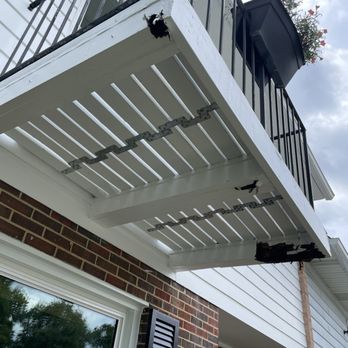 MC Innovation - Before with wood rot damage - General Contractors Near Me - Silver spring , Maryland
