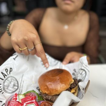 Tiny Tapp & Cafe - Smash Burger - American Near Me - Chicago, Illinois