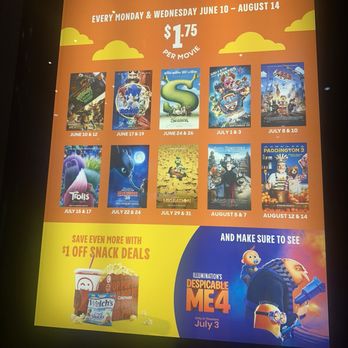 Cinemark - Summer movie clubhouse! $1.75 - Cinema Near Me - Union City, California Cinemark - Summer movie clubhouse! $1.75 - Cinema Near Me - Union City, California