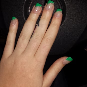 Jade Nails & Spa - Ready for st Patrick's Day ! - Nail Salons Near Me - Miami, Florida