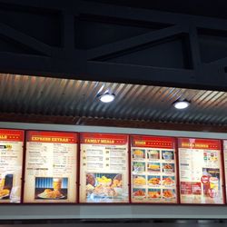 Chicken Express - Menu board, 5/13/2025.