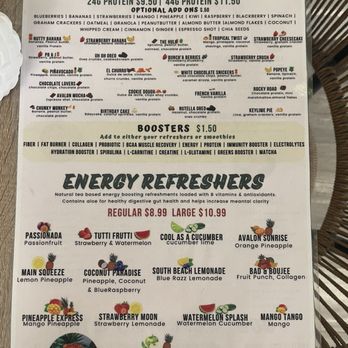 The Avalon Miami - Energy drinks and protein smoothie - Juice Bars & Smoothies Near Me - Miami, Florida