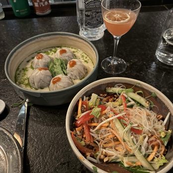 Modita - Cold Noodle Salad (GF), Pho Soup Dumpling (5 pcs), Island of Life - Sushi Bars Near Me - Indianapolis, Indiana