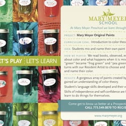 Mary Meyer School - Let's Play Let's Paint Let's Mix