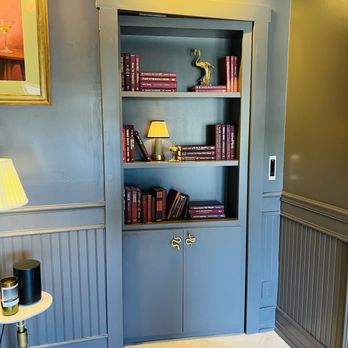 S&M Wine - Walk through the bookcase. - Wine Tasting Room Near Me - Los Olivos, California