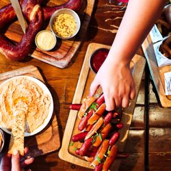 Bowl & Barrel - Bowl & Barrel offers classics with a fresh twist like our House-Made Hummus and Dog Pile (mini butcher shop dogs).