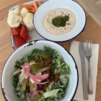 Aplos - Chicken - Shawarma Style Pulled Chicken* Hummus w/ Pita or Veggies* - Mediterranean Near Me - Jackson, Mississippi