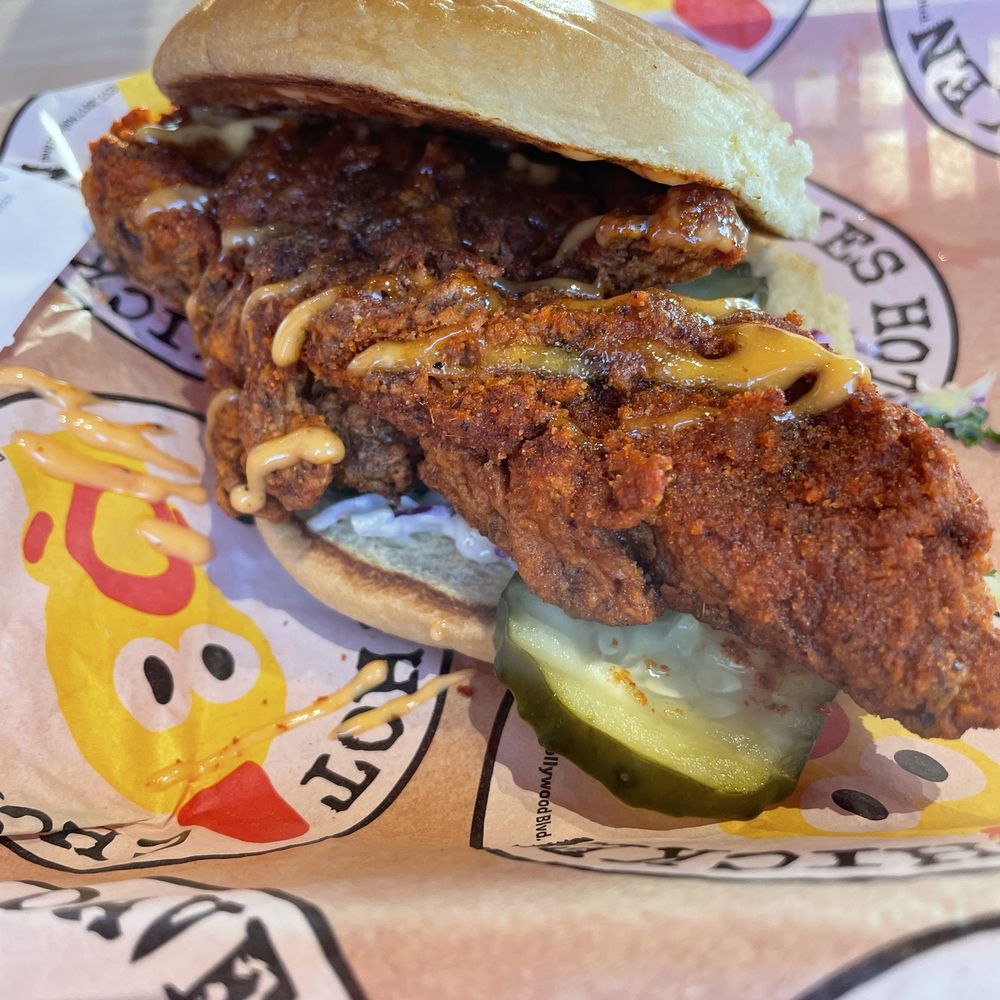 Dave's Hot Chicken - Single Slider - Chicken Shop Near Me - Spokane, Washington Dave's Hot Chicken - Single Slider - Chicken Shop Near Me - Spokane, Washington