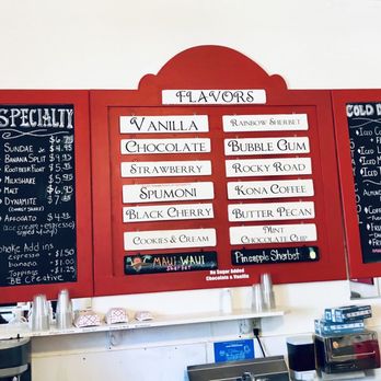 Knight's Ferry Creamery - Menu April 2019 - Ice Cream & Frozen Yogurt Near Me - Knights Ferry, California