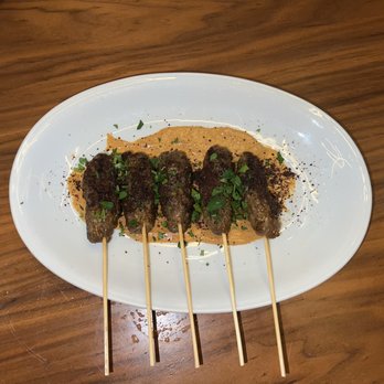 Vidrio - Moroccan Beef Skewers - Mediterranean Near Me - Raleigh, North Carolina Vidrio - Moroccan Beef Skewers - Mediterranean Near Me - Raleigh, North Carolina