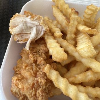 Raising Cane's Chicken Fingers - Perfectly cooked chicken - Fast Food Near Me - Carrollton, Texas