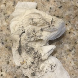 This is what I wiped off the mirror and AC unit. This is what I wiped off the mirror and AC unit.