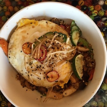 The Fly Trap - Rice bowl w/ chicken and two eggs over hard - Diners Near Me - Ferndale, Michigan The Fly Trap - Rice bowl w/ chicken and two eggs over hard - Diners Near Me - Ferndale, Michigan