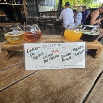 Wicked Weed Funkatorium - Delicious sours - Brewpubs Near Me - Asheville, North Carolina