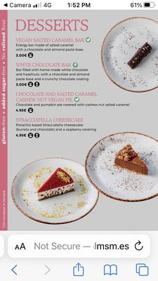 Menu photo 7 Naked & Sated Madrid, M