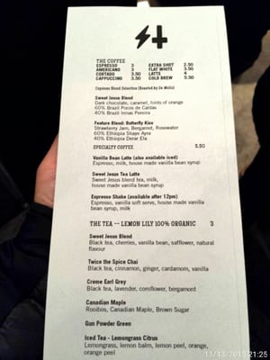 Menu photo 5 Sweet Jesus Toronto, ON