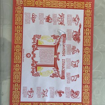 Great River Chinese Restaurant - Chinese zodiac sheet - Chinese Near Me - Hayward, California Great River Chinese Restaurant - Chinese zodiac sheet - Chinese Near Me - Hayward, California