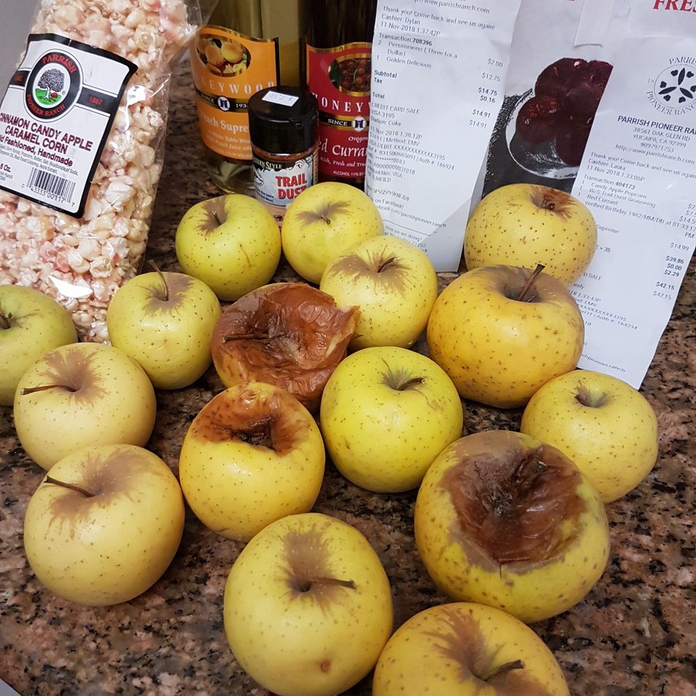 We bought a bag of apples and found they put the bad ones hidden at bottom of the bag!