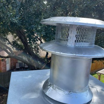 Lone Star Chimney - Chimney Cap - After - Chimney Sweeps Near Me - Houston, Texas Lone Star Chimney - Chimney Cap - After - Chimney Sweeps Near Me - Houston, Texas