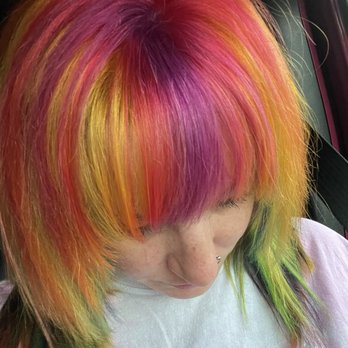 Cutler 2 Salon & Spa - Morrigan did Hair Styling - Full Foil Highlights With Full Root Color - Hair Salons Near Me - College Station, Texas Cutler 2 Salon & Spa - Morrigan did Hair Styling - Full Foil Highlights With Full Root Color - Hair Salons Near Me - College Station, Texas